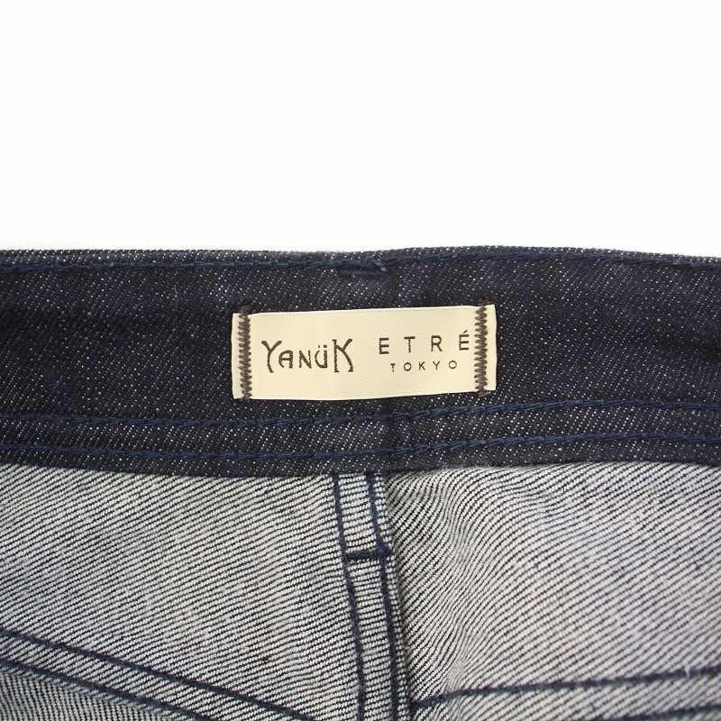 ヤヌーク YANUK ETRE TOKYO ペグトップデニムパンツ ジーンズ ハイ  