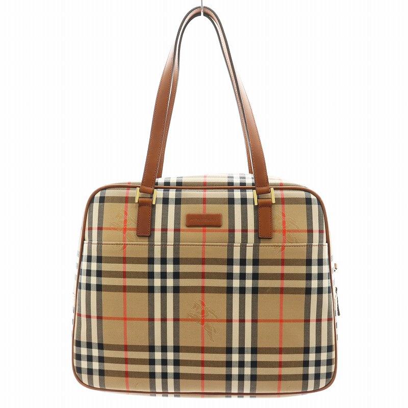 BURBERRY バーバリー ノバチェック トートバッグ ショルダーバッグ  