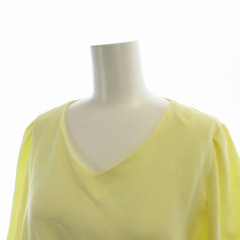 トゥービーシック TO BE CHIC シャツ ブラウス プルオーバー フリル V 