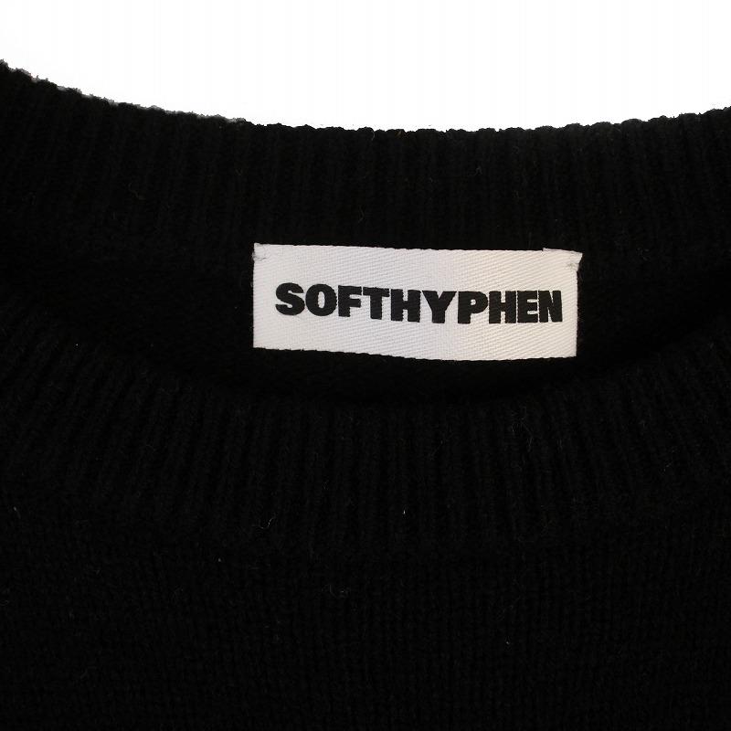 ソフトハイフン SOFTHYPHEN RWS BASIC CREW NECK KNIT ニット セーター 