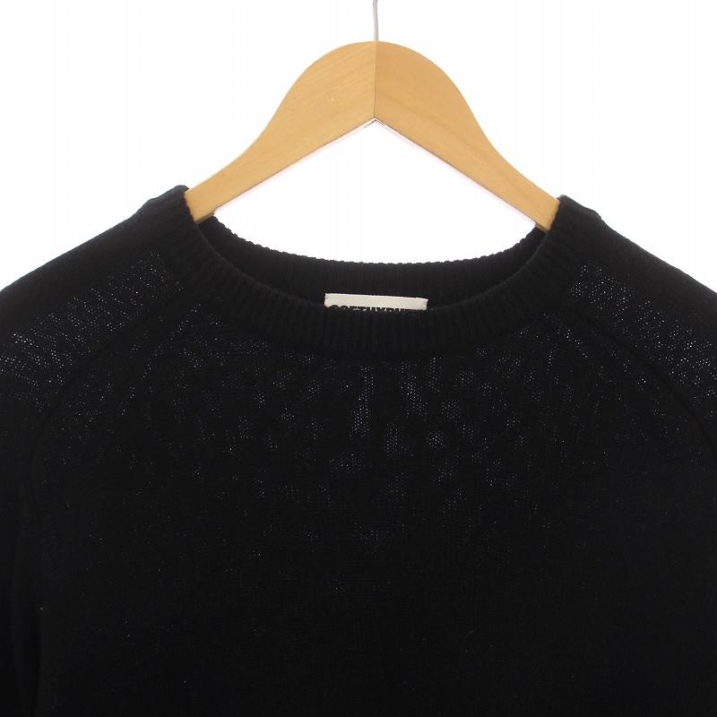 ソフトハイフン SOFTHYPHEN RWS BASIC CREW NECK KNIT ニット セーター 
