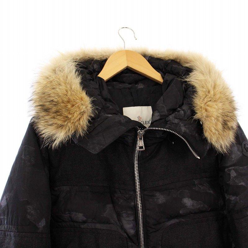 ［極美品］モンクレール　ダウンジャケット　バイロン　コヨーテ　リアルファー 楽天市場】モンクレール リアル ファーの通販