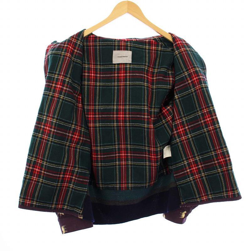 12AW アンダーカバーイズム サイコカラー期 ウール チェスターコート 黒2 12AW アンダーカバーイズム サイコカラー期 ウール チェスターコート