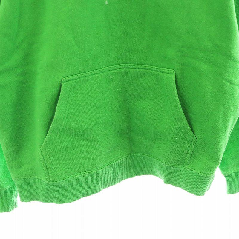 【即完モデル‼︎】【USA製】STUSSY◇緑黒 パーカー C715 即完モデル‼︎】【USA製】STUSSY◇緑黒 パーカー C715