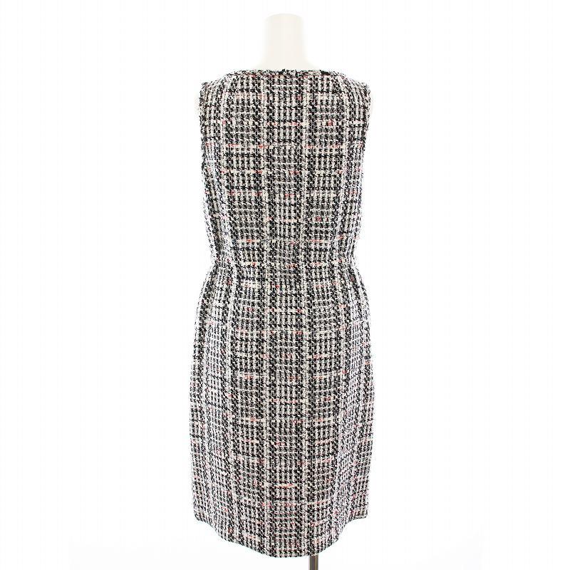 Rene（ルネ） ティシュー TISSUE社生地 ワンピース ひざ丈 Vネック