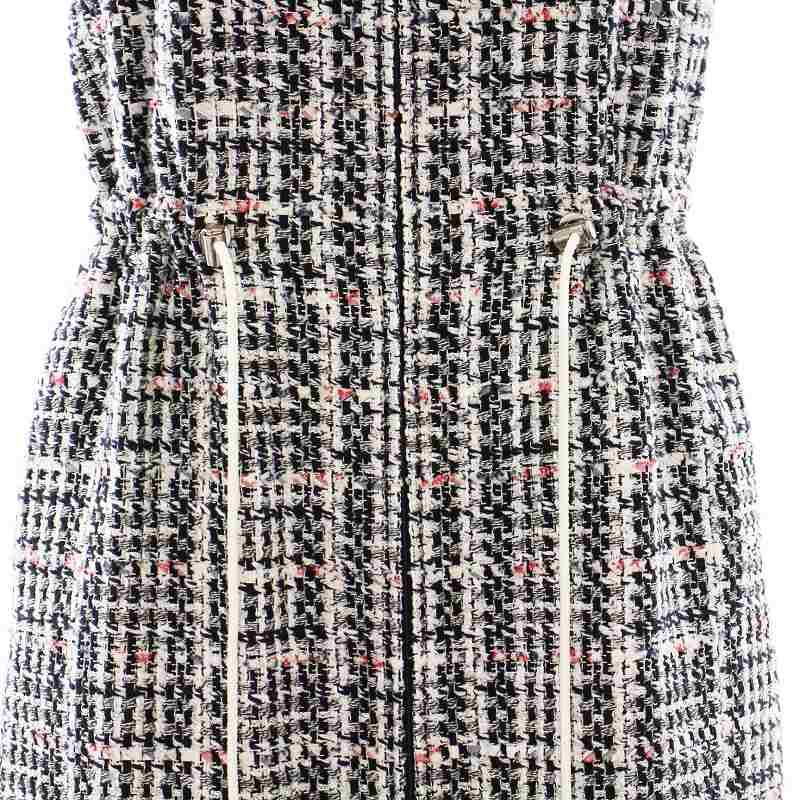 Rene（ルネ） ティシュー TISSUE社生地 ワンピース ひざ丈 Vネック