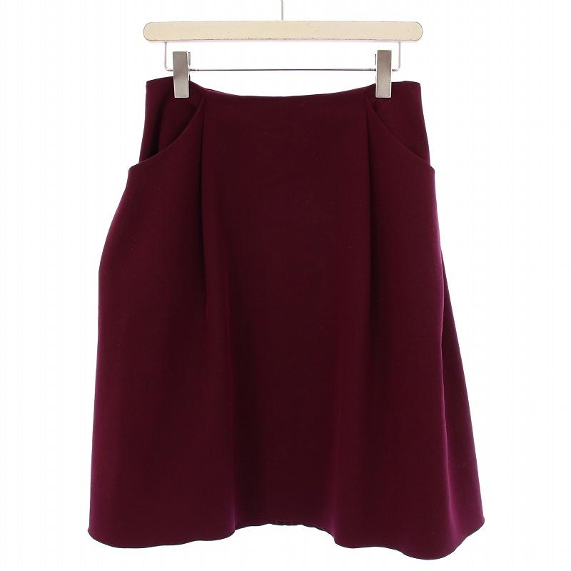 フォクシーニューヨーク FOXEY NEW YORK イリプスフレアスカート ひざ  