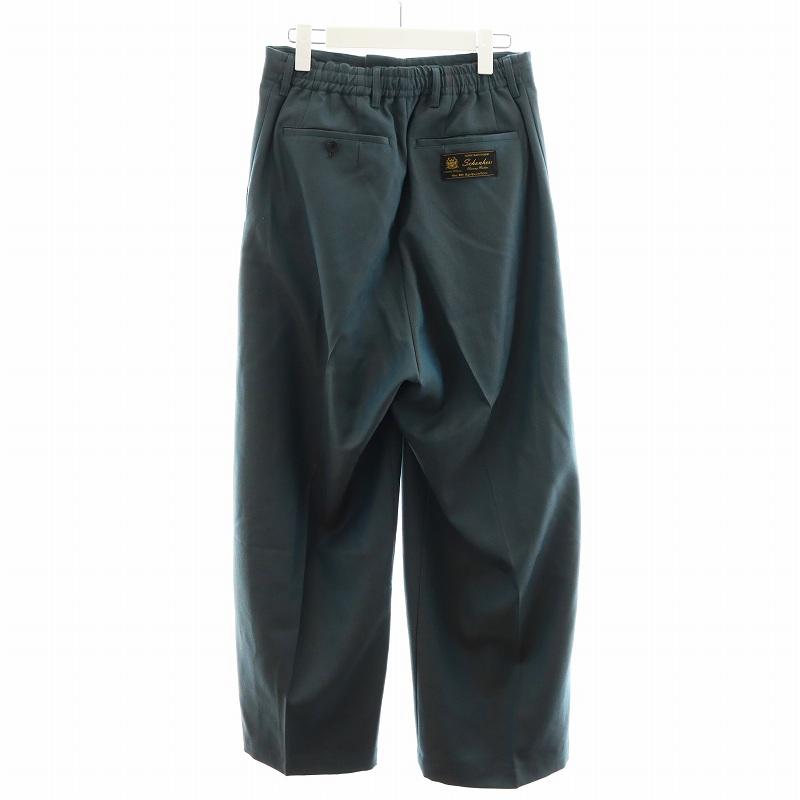 MAISON SPECIAL / Schonherr Tow-Tuck Wide Pants/ボトム/0/ウール/KHK/11241461201 メゾンスペシャル MAISON SPECIAL Schonherr Tow-Tuck Wide Pants