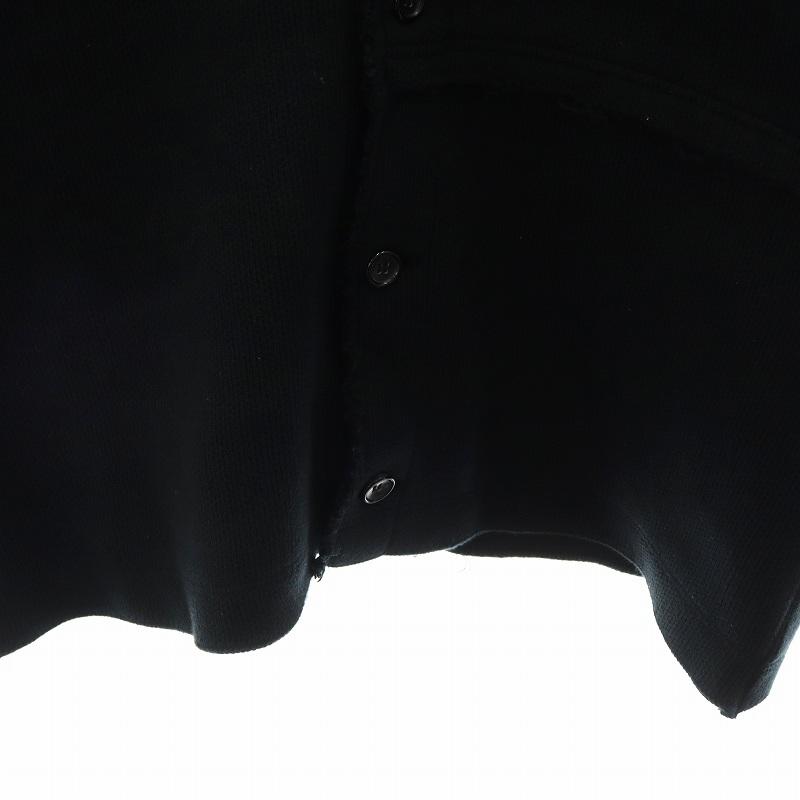 オールモストブラック ALMOSTBLACK OVERSIZE KNIT CARDIGAN