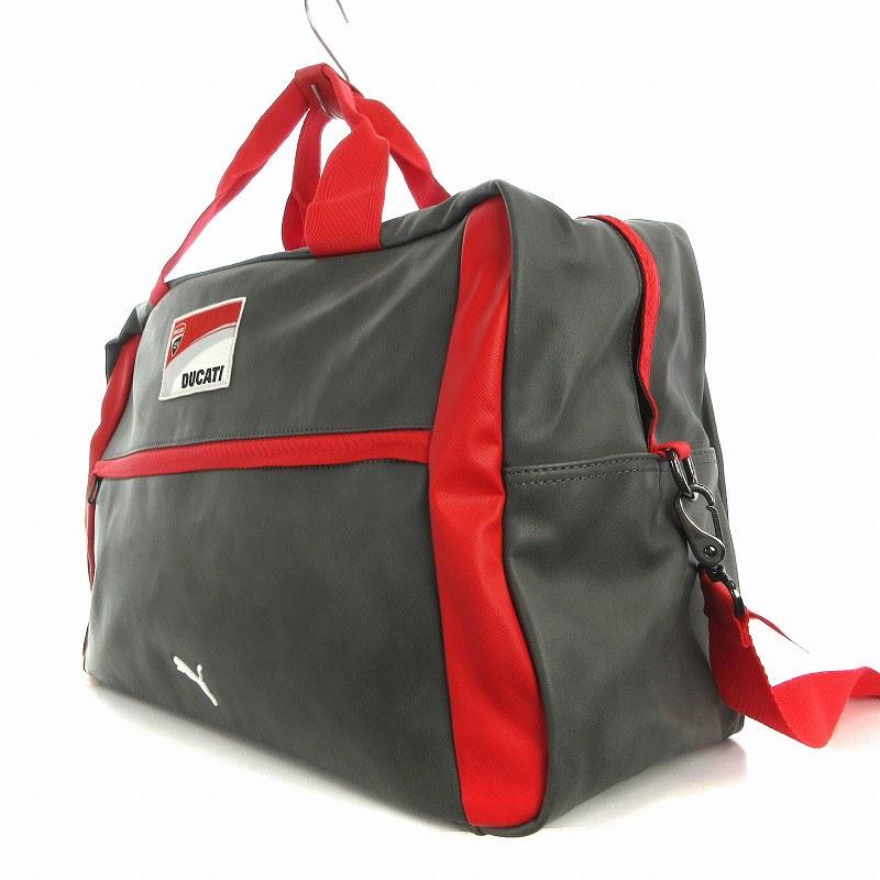 PUMA（プーマ） ドゥカティ Ducati ボストンバッグ 旅行かばん 