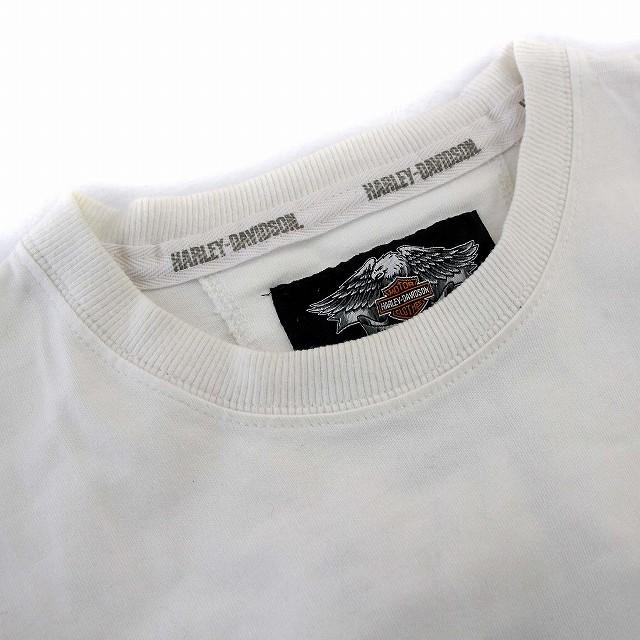 ハーレーダビッドソン HARLEY DAVIDSON ロンT ロゴ ワッペン Tシャツ