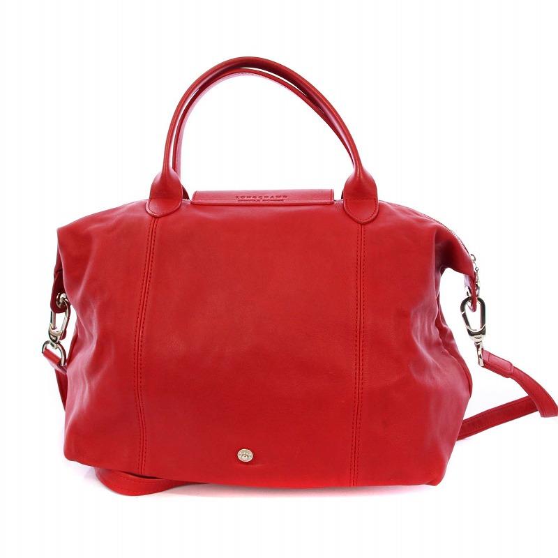 LONGCHAMP ロンシャン ル プリアージュ キュイール トートバッグ 