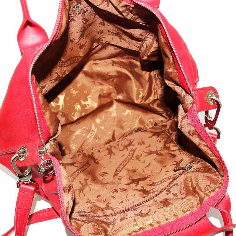 LONGCHAMP（ロンシャン） ル プリアージュ キュイール トートバッグ