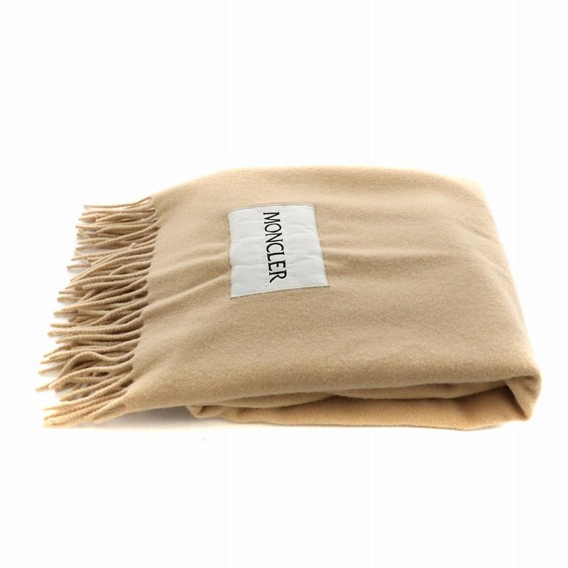 MONCLER（モンクレール） MONCLER SCIAPRA マフラー フリンジ ベージュ