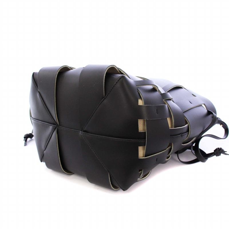 【中古】未使用品 ザンチェッティ 23AW ウーブンミディショッパー トートバッグ ハンドバッグ ショルダーバッグ 2WAY 未使用品 ザンチェッティ 23AW ウーブンミディショッパー トートバッグ