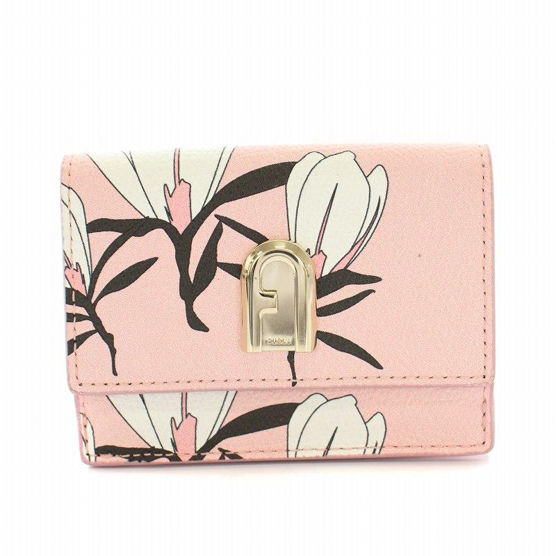 FURLA（フルラ） マグノリアコレクション 財布 三つ折り 小銭入れ PVC