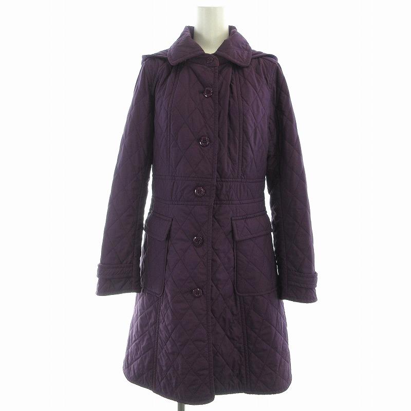 ローラアシュレイ LAURA ASHLEY キルティング コート ロング ステン 
