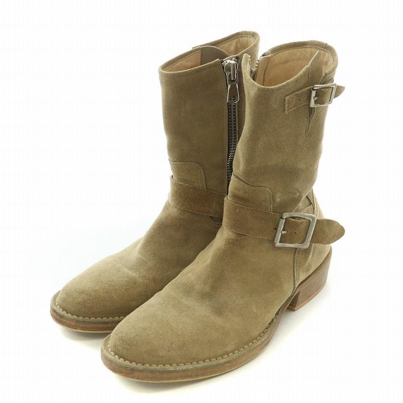 未使用級　ノンネイティブ ブーツ　nonnative ラグスマックレガー　41 ノンネイティブ nonnative RAGS MCGREGOR BIKER ZIP UP BOOTS バイカー