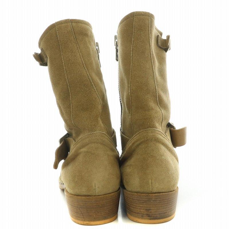 ノンネイティブ nonnative RAGS MCGREGOR BIKER ZIP UP BOOTS バイカー