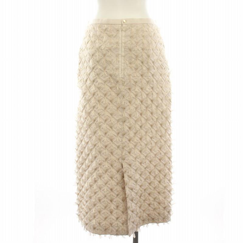 ドゥロワー ポリエステル/ナイロン CJQスカート ロング タイト タグ  