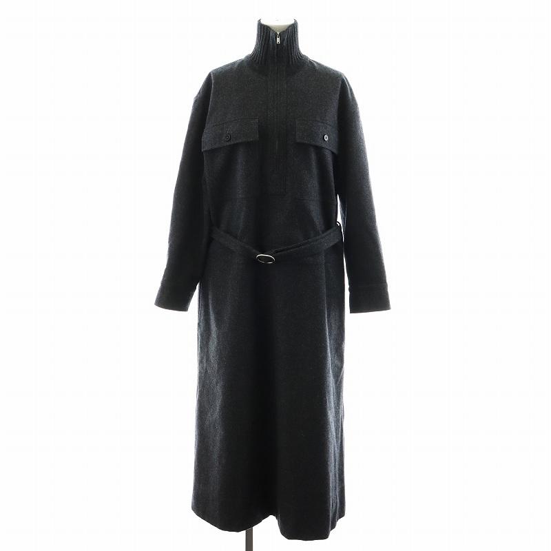 JIL SANDER 黒 ロングワンピース 長袖