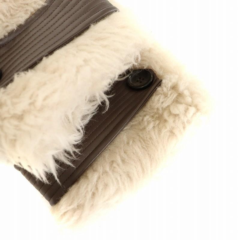 【中古】リムアーク rim.ark  Hairy fur BZ ファージャケット アウター F ベージュ 460EAS30-0320 /AN31 レディース リムアーク rim.ark Hairy fur BZ ファージャケット アウター F