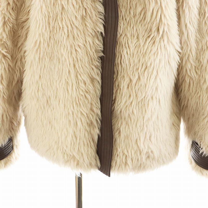 リムアーク rim.ark Hairy fur BZ ファージャケット アウター F