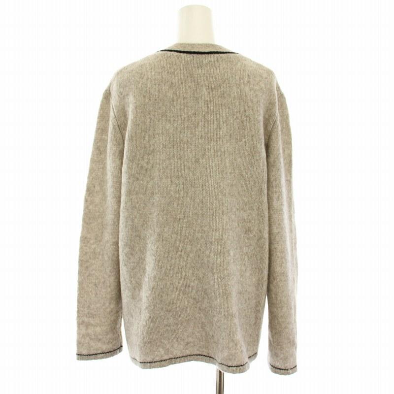 Theory - セオリー NUAGE2 CONTRAST CARDI ニットカーディガン 長袖S theory（セオリー） Theory 22AW ニュアージ2コントラストカーディ
