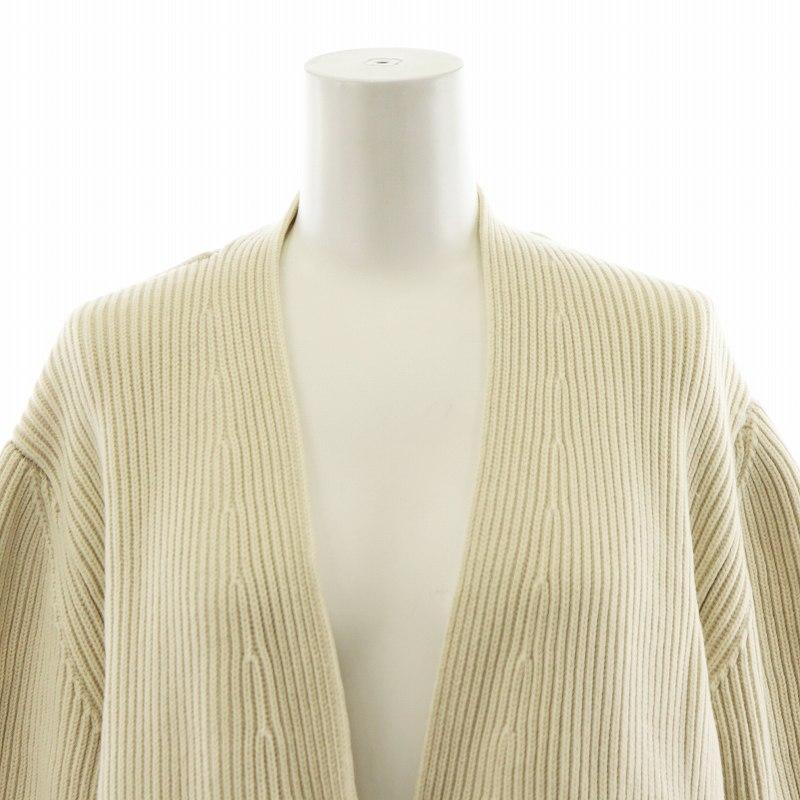 【中古】オーラリー AURALEE FINE WOOL CORD CARDIGAN カーディガン ウール ベージュ A7AC06RK /AN25 レディース オーラリー AURALEE FINE WOOL CORD CARDIGAN カーディガン ウール