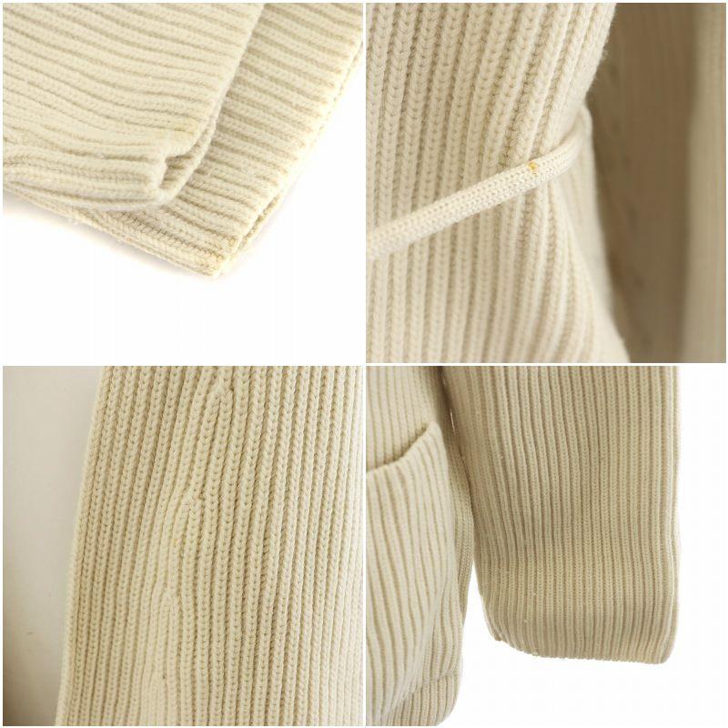 オーラリー AURALEE FINE WOOL CORD CARDIGAN カーディガン ウール