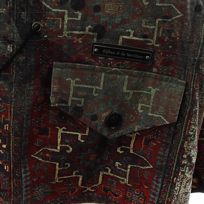 【中古】チルドレン オブ ザ ディスコーダンス ラグプリントスモックパーカー プルオーバー 1 カーキ COTDPO-002 チルドレン オブ ザ ディスコーダンス Children of the discordance