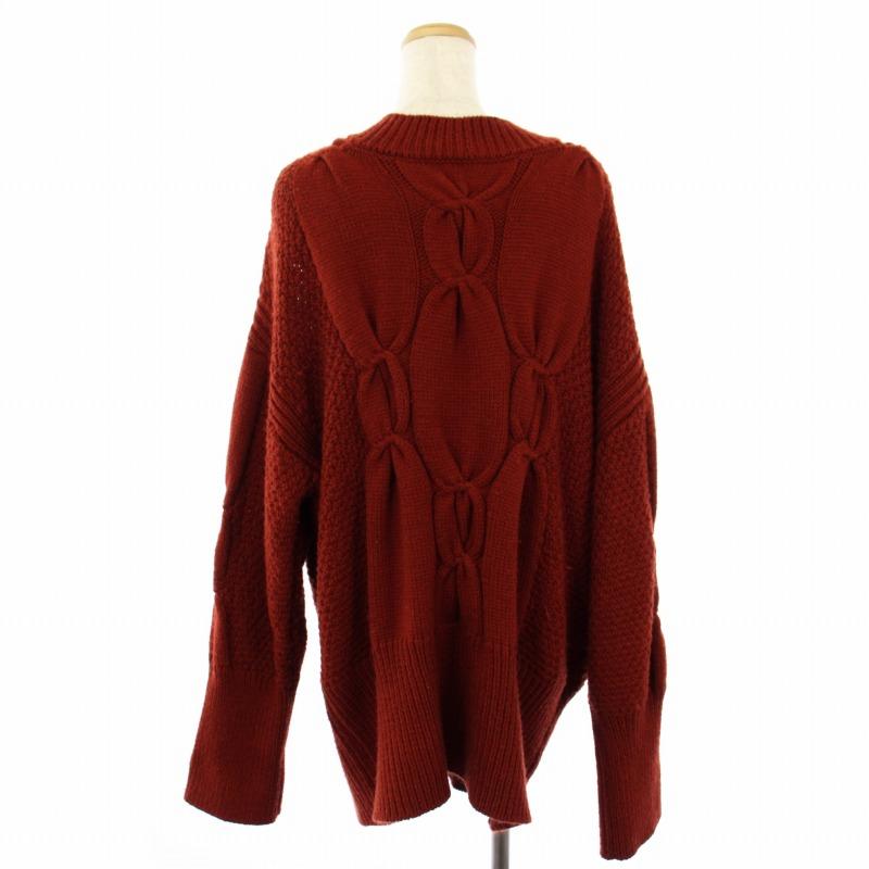 ニット/セーター AMERI  VINTAGE  /  CABLE ROUNDNESS TOP Ameri VINTAGE - AMERI VINTAGE stitch cable roundness topの通販 by