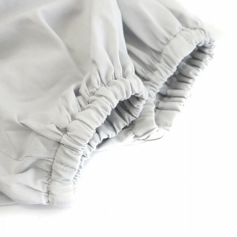 ヨリ yori 23AW スカラップロングスリーブブラウス シャツ 長袖 ヨリ yori 23AW スカラップロングスリーブブラウス シャツ 長袖