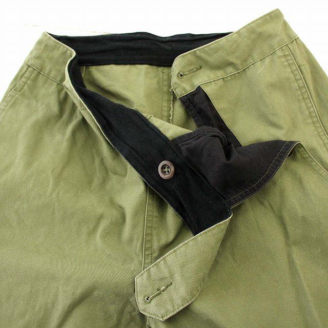 【定番】マーガレットハウエル MHL. ワーク ミリタリー パンツ 2 カーキ 定番】マーガレットハウエル MHL. ワーク ミリタリー パンツ 2