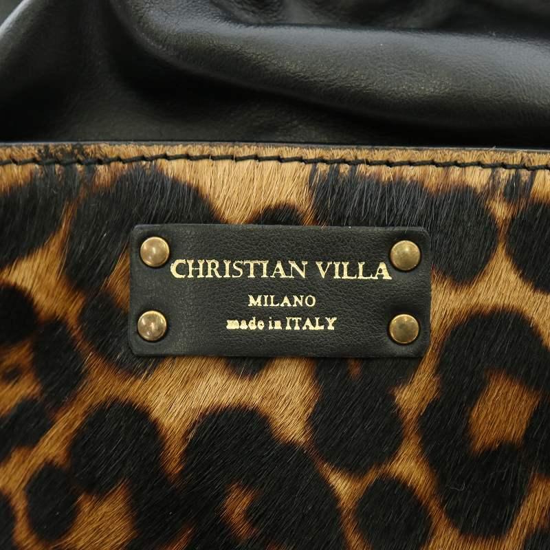 クリスチャンヴィラ Christian villa ショルダーバッグ 巾着バッグ