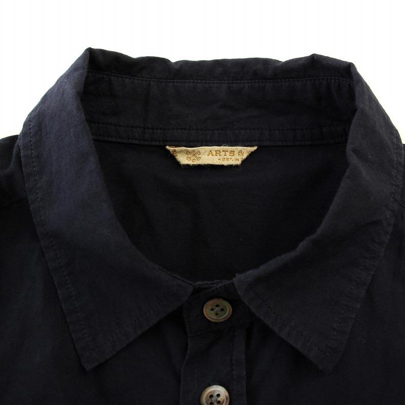 ARTS＆SCIENCE フェイクシャツ ARTS&SCIENCE Fake Shirt フェイク シャツ ノーカラー - メルカリ