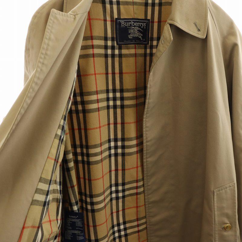 バーバリーズ Burberrys ヴィンテージ 注文 ノバチェック ステンカラー