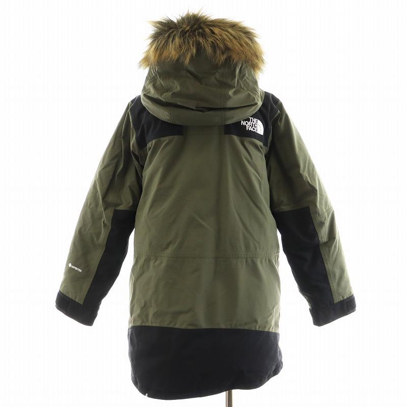 ノースフェイス ゴアテックス マウンテンロングダウンコート ブラック ファー S THE NORTH FACE ザノースフェイス マウンテンダウンコート