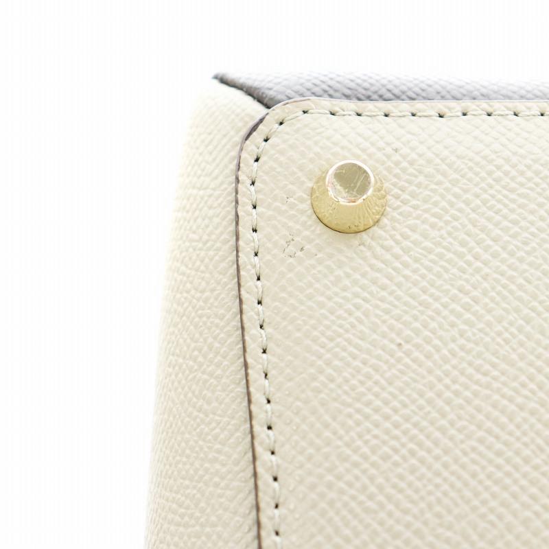 *美品* FURLA ミネルヴァS ハンドバッグ ホワイト 現行ロゴ 保存袋付 美品* ファッション *美品* FURLA ミネルヴァS ハンドバッグ