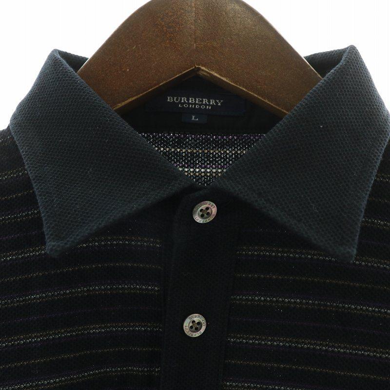 バーバリー ロンドン BURBERRY LONDON ポロシャツ カットソー 長袖 