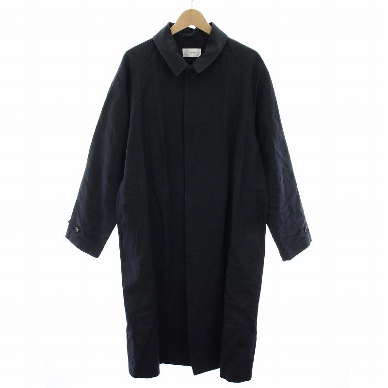 ARTS&SCIENCE　Balmacaan 2　バルマカーンコート　ブラック navy0241U10820008_Balmacaan-