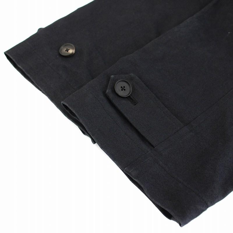 コルニエ Cornier ペーパーギャバジンバルマカーンコート PAPER