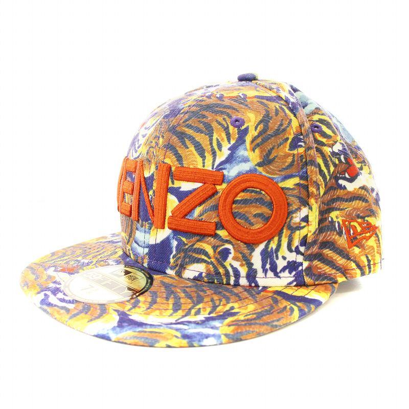 ニューエラ NEW ERA ケンゾー KENZO 総柄 キャップ 帽子 マルチカラー 