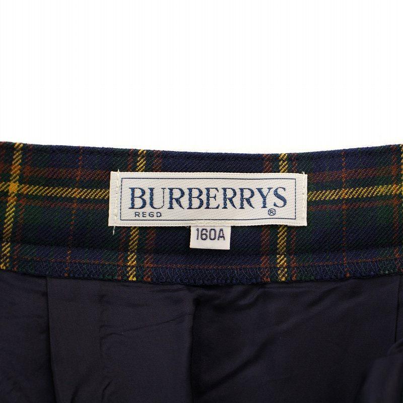 バーバリーズ Burberrys ヴィンテージ プリーツスカート ミニ バーバリーズ Burberrys ヴィンテージ プリーツスカート ミニ