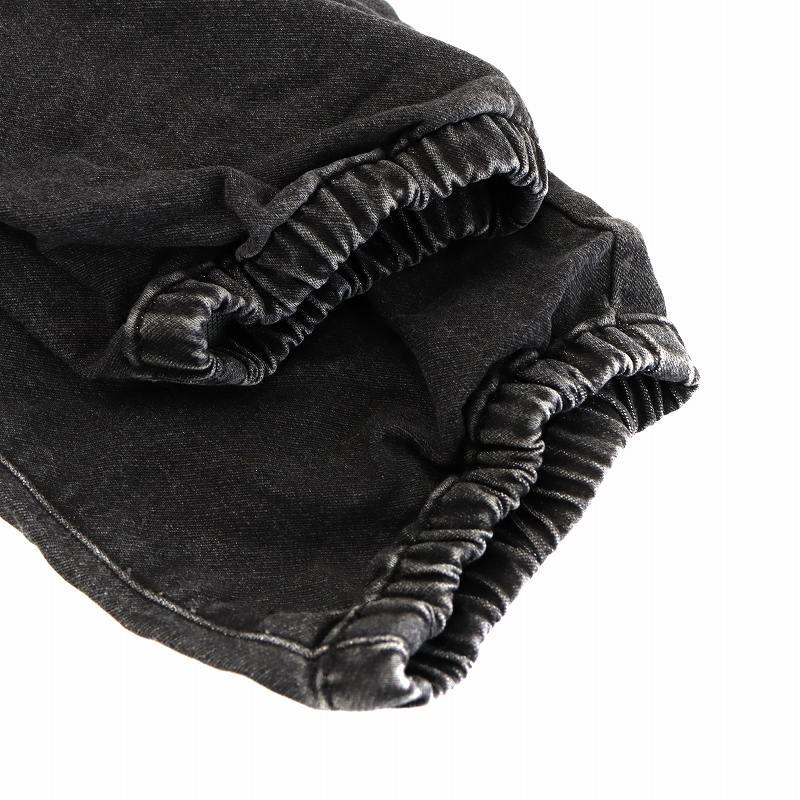 美品　アルマーニエクスチェンジ 中綿　コート　衿裏デニム　ハイネック　ネイビー オンラインストア限定】 ARMANI EXCHANGE (アルマーニ