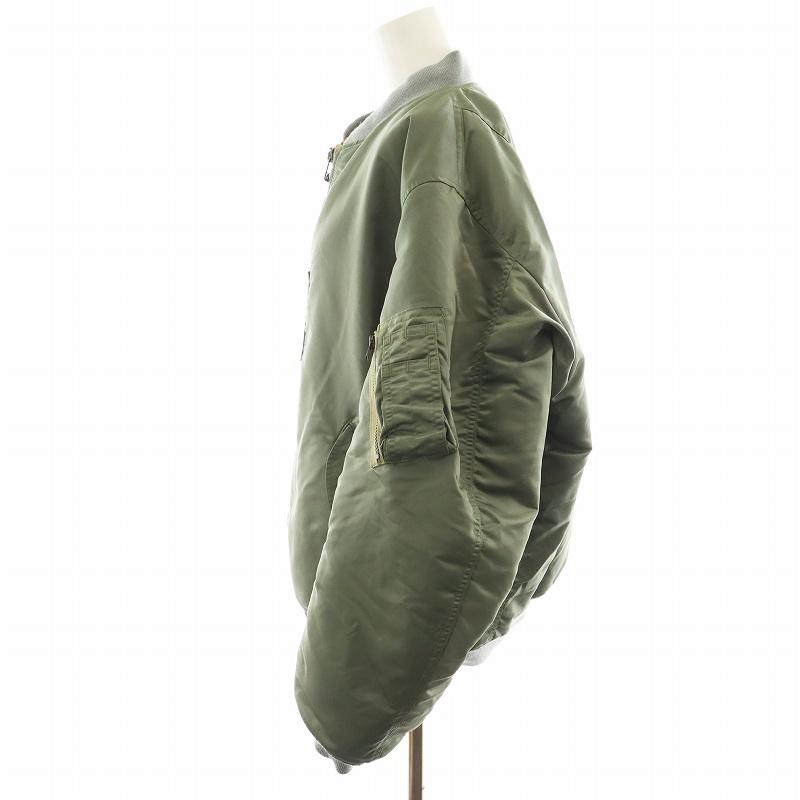 シンゾーン Shinzone MA-1 ミリタリージャケット ブルゾン F オレンジ