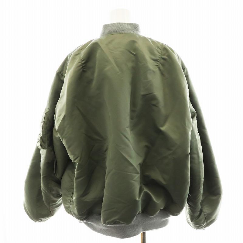 シンゾーン Shinzone MA-1 ミリタリージャケット ブルゾン F オレンジ