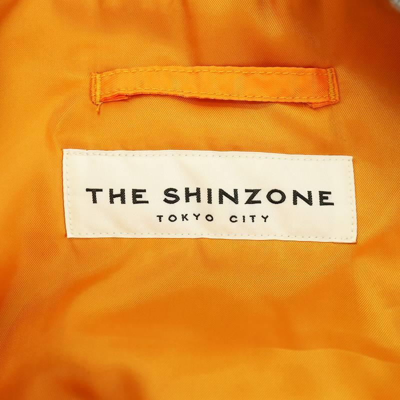 シンゾーン Shinzone MA-1 ミリタリージャケット ブルゾン F オレンジ