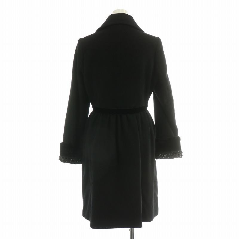 レディース y111901 Lois Crayon ロングコート フォックスファー Aライン