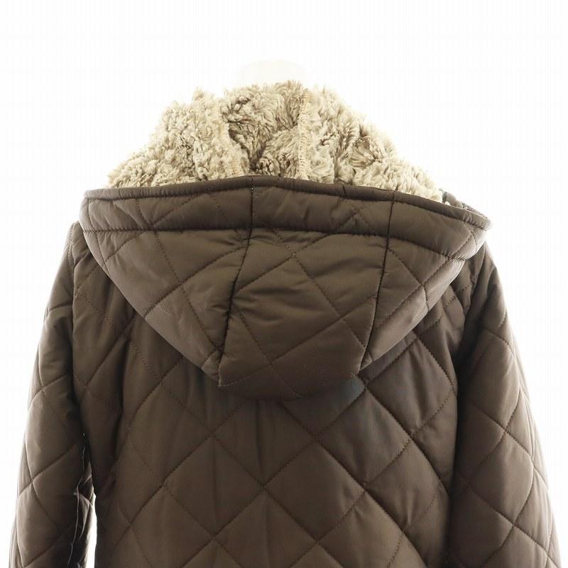 マッキントッシュ MACKINTOSH キルティングコート ロング丈 ボア 